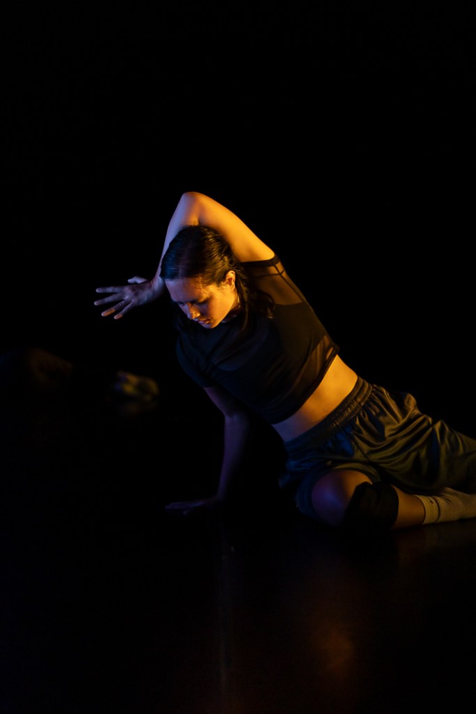 expressive floorwork moment