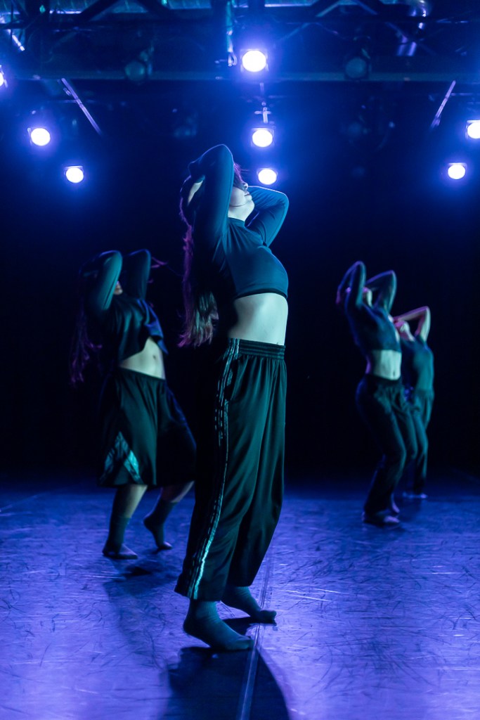 dancers in group formation